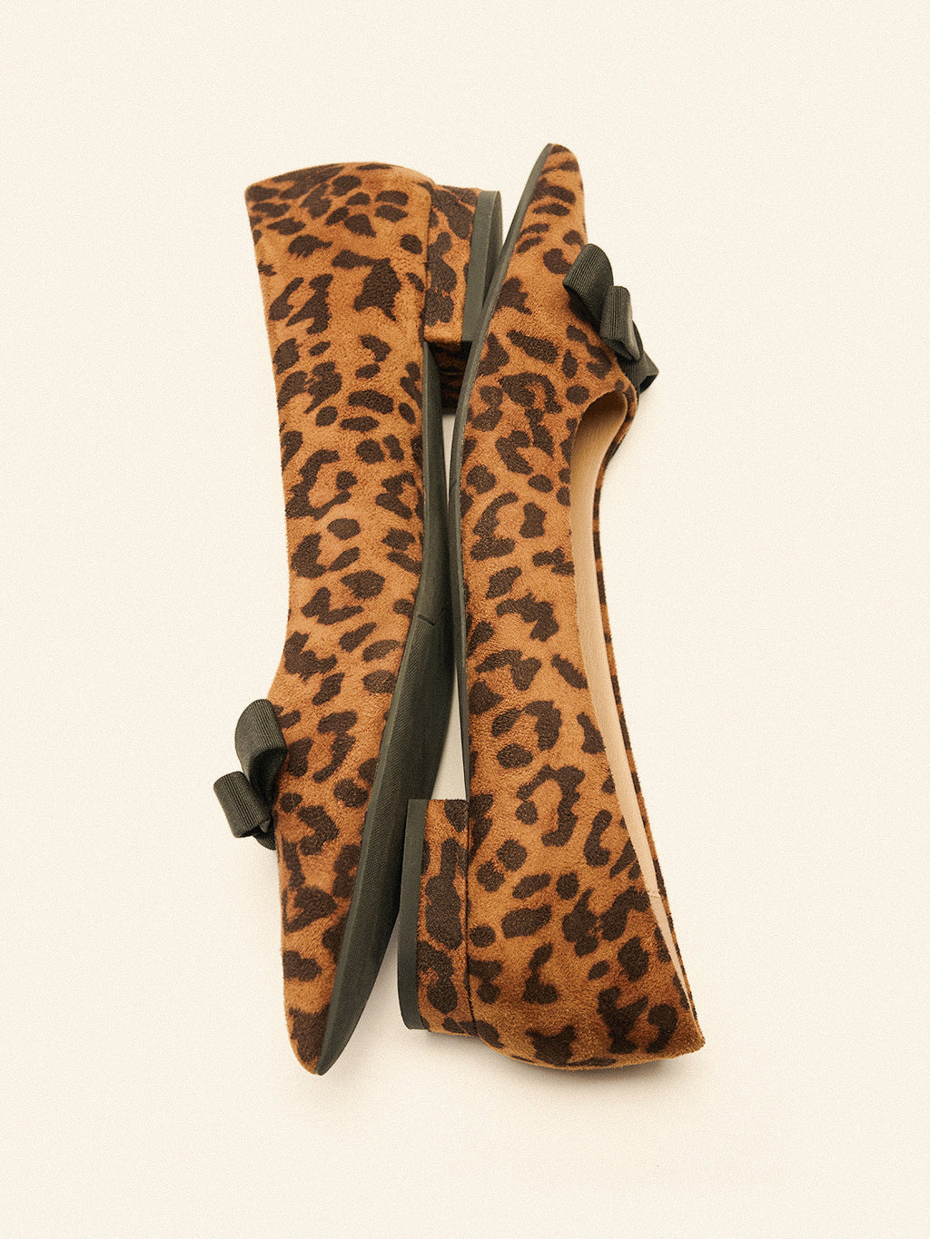 Bowknot Suede Flats (Aida)