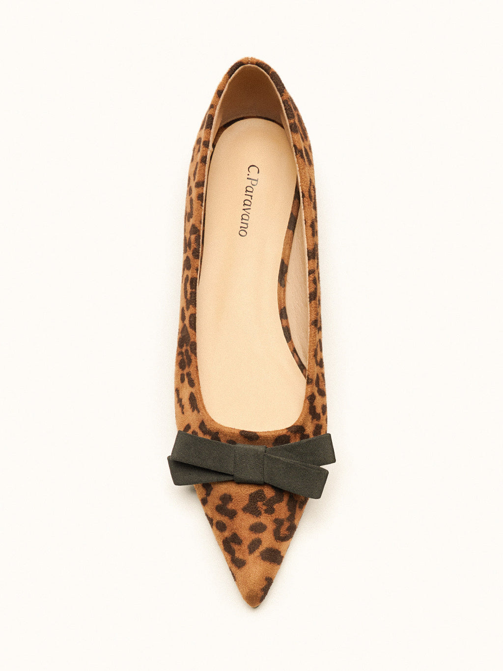 Bowknot Suede Flats (Aida)