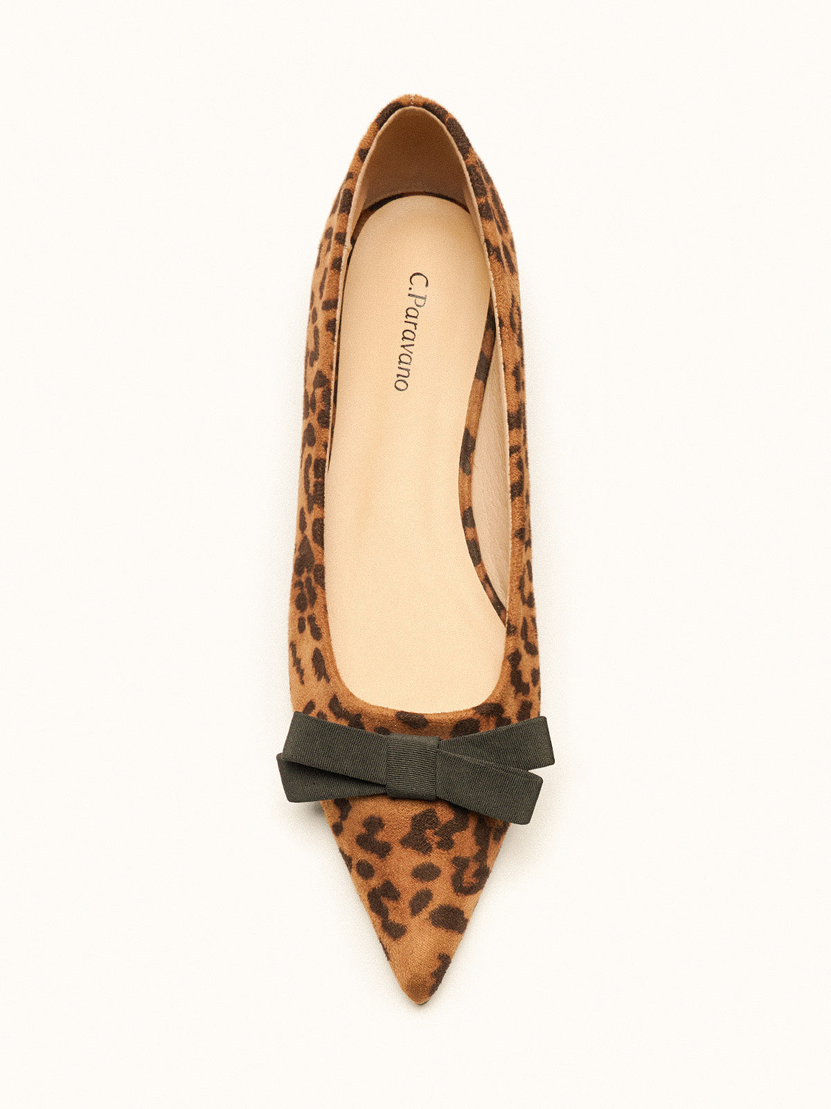 Bowknot Suede Flats (Aida)