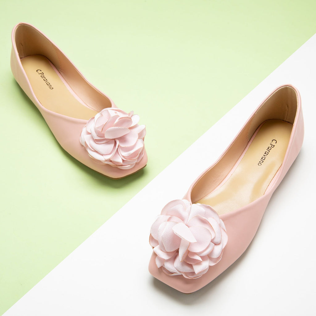 Flower Ballerina Flats (Eva)