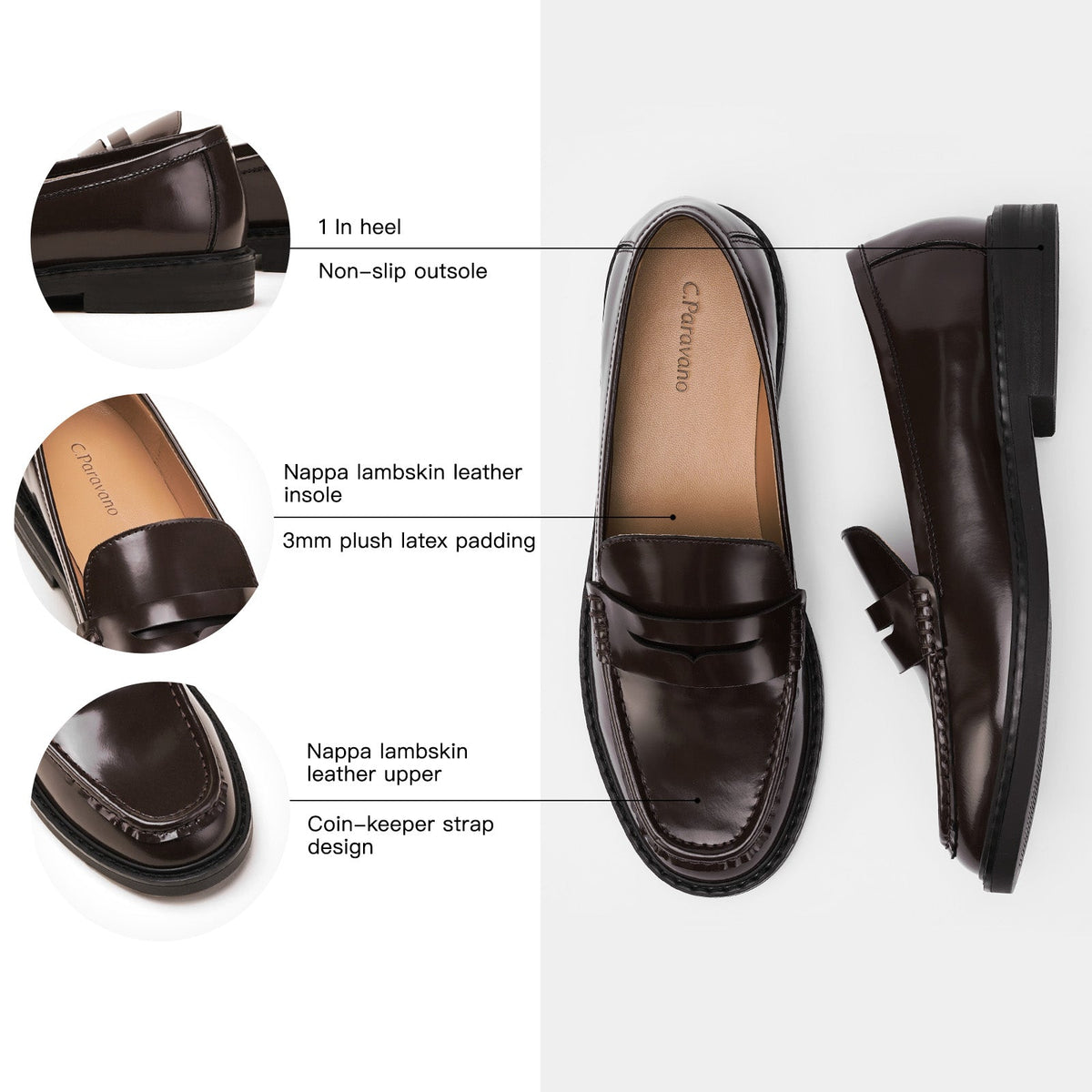 Serenity Penny Loafers (Valora)