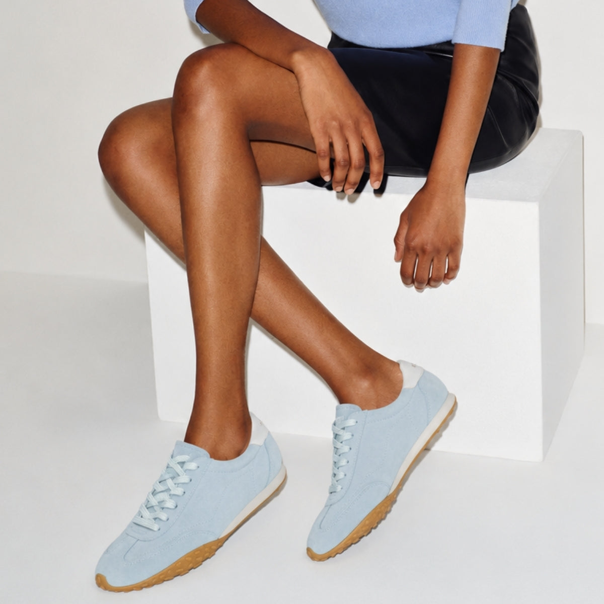 Refined Suede Ballet Sneakers (Urban Suede)