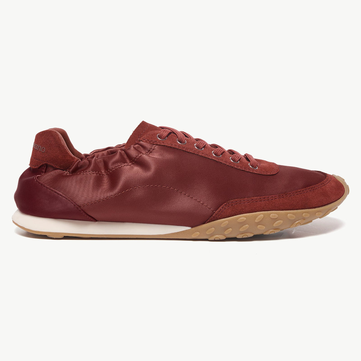 Suede Satin Ballet Sneakers (Urban Satin)